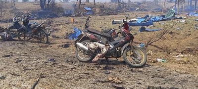 Myanmar military used vacuum bomb on opponents: HRW