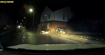 Alarming footage captures teen driver in 80mph chase with cops on 30mph roads