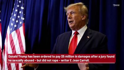 Donald Trump civil case: Jury finds former president sexually abused and defamed writer E Jean Carroll