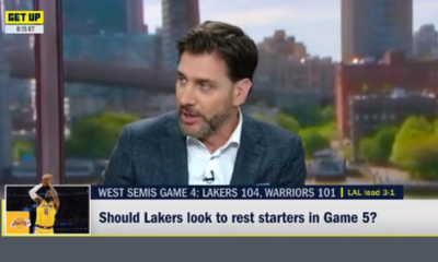 ESPN’s Mike Greenberg foolishly suggested the Lakers should rest LeBron and starters for Game 5