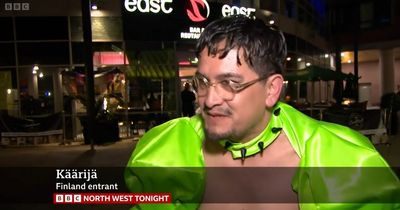 BBC presenter accidentally interviews Eurovision fan instead of Finland act