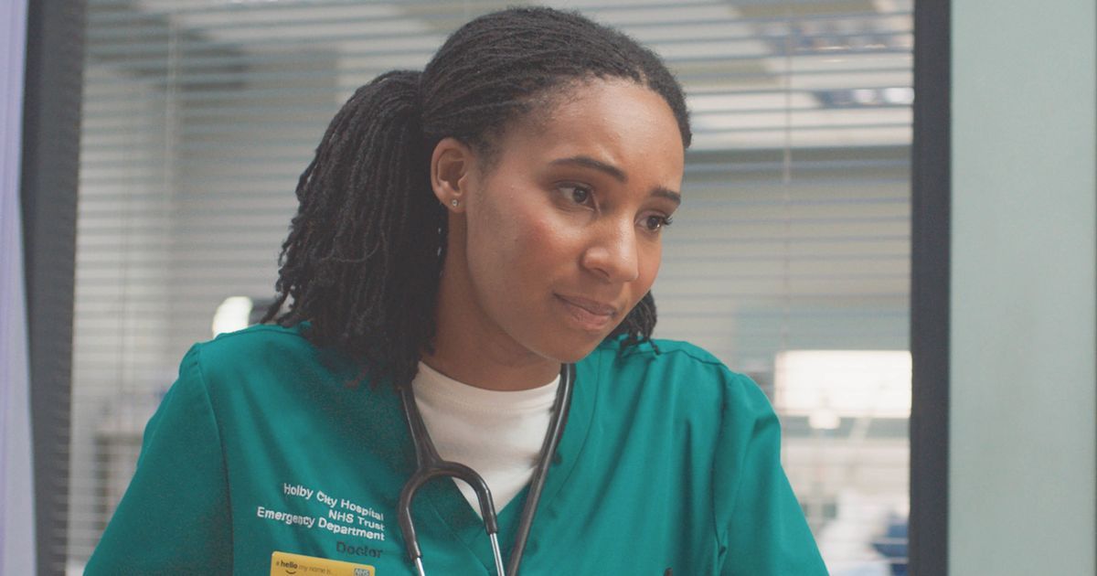 Casualty's Paige star celebrates being one-year cancer…