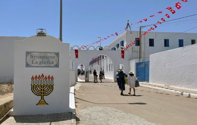 Six dead after attack near synagogue on Tunisia’s Djerba island