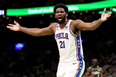 Embiid, Sixers close on series win after downing Celtics