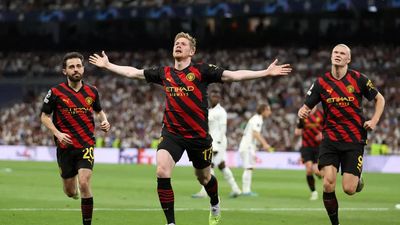 Champions League: Kevin De Bruyne stunner earns Manchester City 1-1 draw at Real Madrid