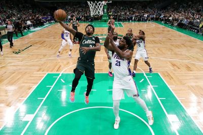 Embiid shines as Sixers sink Celtics, Nuggets rout Suns
