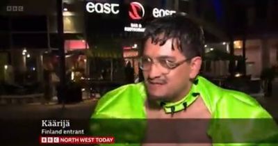 BBC presenter accidentally interviews Eurovision fan thinking he was Finland entry Käärijä