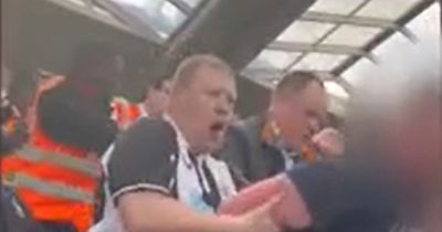 'The kids were frightened' - Newcastle United fans step up to remove 'aggressive' Arsenal supporter from St James' Park