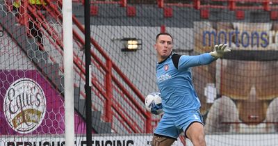 Hamilton Accies goalkeeper out for rest of the season through injury