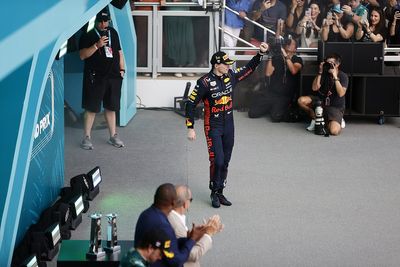 Verstappen brushes off “normal” boos from Miami F1 crowd