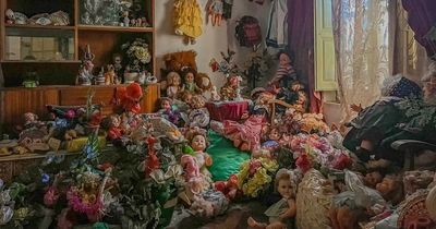 Inside 'cursed' home filled with 1,000 dolls heartbroken mum hoarded after children died