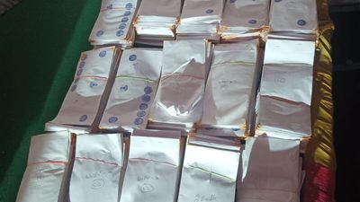 ₹58 lakh seized from home of JD(S) candidate Raghu Achar in Chitradurga