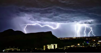 Edinburgh to be hit with thunderstorms as Met Office puts warning in place