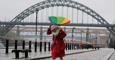 Thunderstorms to hit North East as Met Office issues yellow weather warning for today