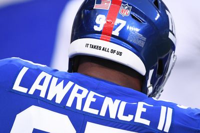 Dexter Lawrence extension clears cap space for Giants in 2023