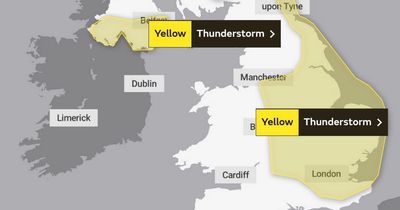 Met Office issues major UK thunderstorm warning - exactly where could be hit MAPPED