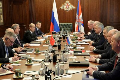 Turkey, Syria, Russia and Iran in highest-level talks since Syrian war