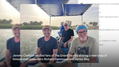 Jeremy Clarkson excites Top Gear fans with Richard Hammond and James May reunion