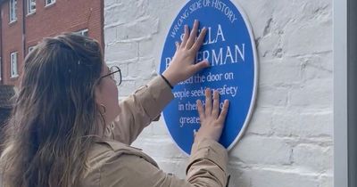 Protesters target Suella Braverman's office with brutal 'wrong side of history' plaque