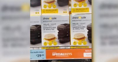 Aldi special buy fakeaway breakfast muffin machine has fans salivating