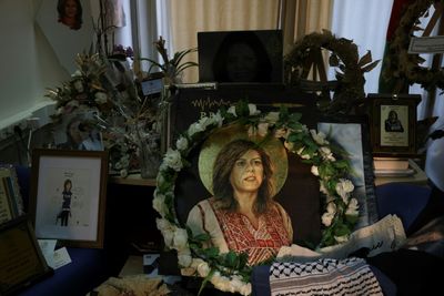 A year on, Palestinians mourn slain journalist Shireen Abu Akleh
