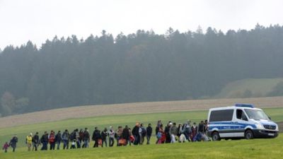 Germany mulls new border controls as the number of migrants crossing the border soars