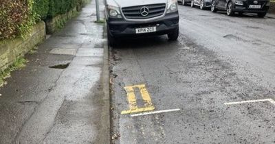 Edinburgh Morningside residents baffled over 'tiny' double yellow lines left on road
