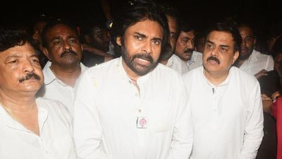 Jana Sena Party will fight until government pays compensation for every paddy grain damaged due to rain, says Pawan Kalyan