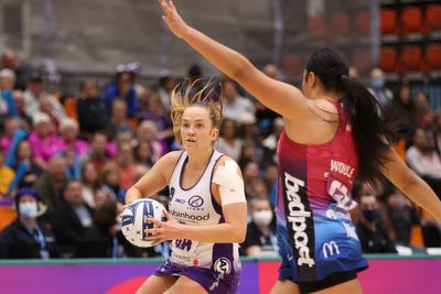 Hume shoulders her way back on court