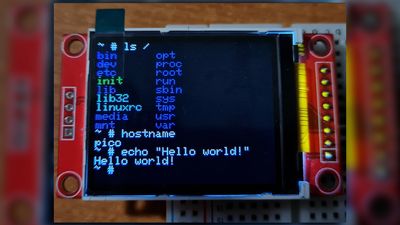 Raspberry Pi Pico RISC-V Emulator Runs Linux