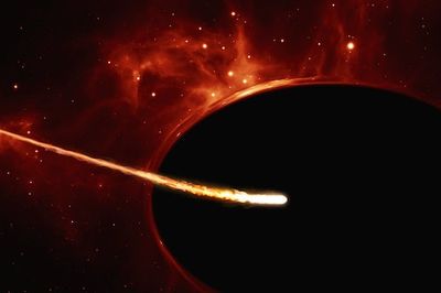Scientists Spy a Supermassive Black Hole Adorned With the Shredded Remains of a Star