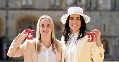 Lionesses Beth Mead and Lucy Bronze are awarded MBE after stunning Euro 2022 win