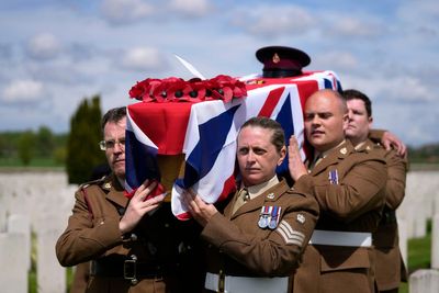 British soldier laid to rest in Ypres more than 100 years after death