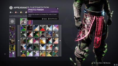 PSA: Destiny 2's amazing RGB shader Photo Finish is on sale this week