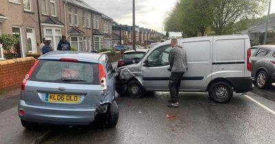 Family have had eight cars written off since they moved to Newport street