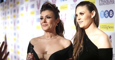 Kym Marsh says 'forgive us' during break from theatre role and hits red carpet with lookalike daughter