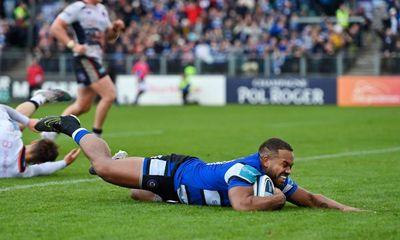 Bath centre Ollie Lawrence named Premiership player of the season