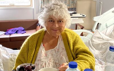 ‘Can’t come home’: Actor Miriam Margolyes reveals health scare