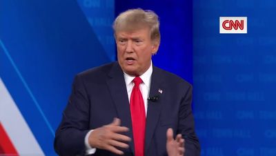 Donald Trump rails against sex abuse verdict and says he’ll pardon Capitol rioters in fiery CNN town hall