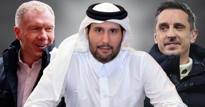 Man Utd takeover: Sheikh Jassim's fresh proposal could involve Gary Neville and Paul Scholes