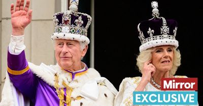 King Charles' concerned comment to Camilla on Coronation balcony revealed by lip reader