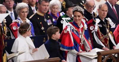 The mirroring technique Kate used at the Coronation to keep Louis in line