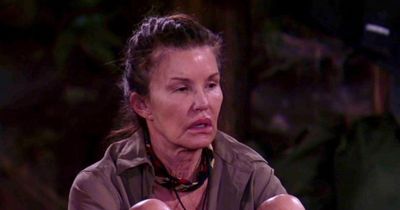 I'm A Celebrity Janice Dickinson says it's 'terrible' as she returns to camp after horror injury