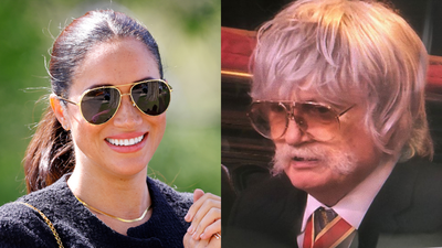 The Coronation Guest Who Was *Not* Meghan Markle In A Silly Wig Sunnies Has Broken His Silence