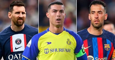 Lionel Messi, Sergio Busquets and 5 stars wanted in Saudi - and how much they could earn