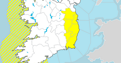 Met Eireann issues thunderstorm warning for Dublin as 'hazardous' conditions to hit