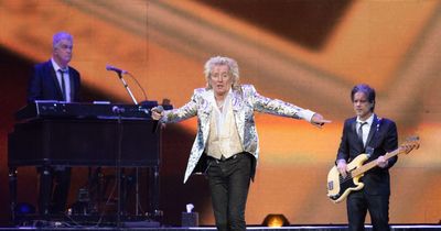 Rod Stewart's pal left needing surgery after football was booted into the crowd