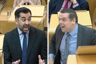 'The LEAST popular elected politician!': Humza Yousaf gets stuck into Douglas Ross