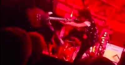 The View's Kyle Falconer 'punches and kicks' bandmate on stage in shocking new footage