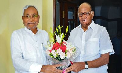 "If we work together...," Sharad Pawar, Nitish Kumar plan joint Opposition fight against BJP